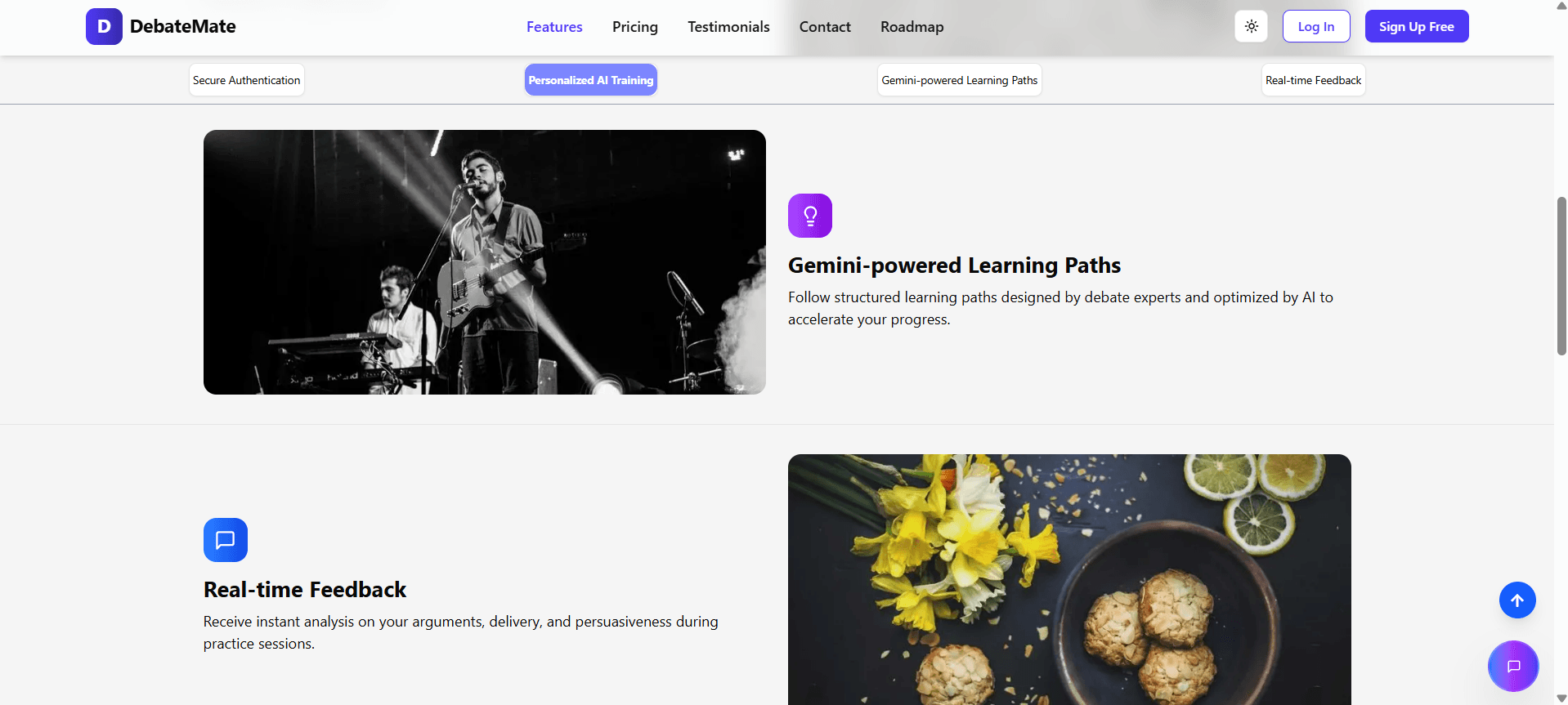 DebateMate AI debate training platform