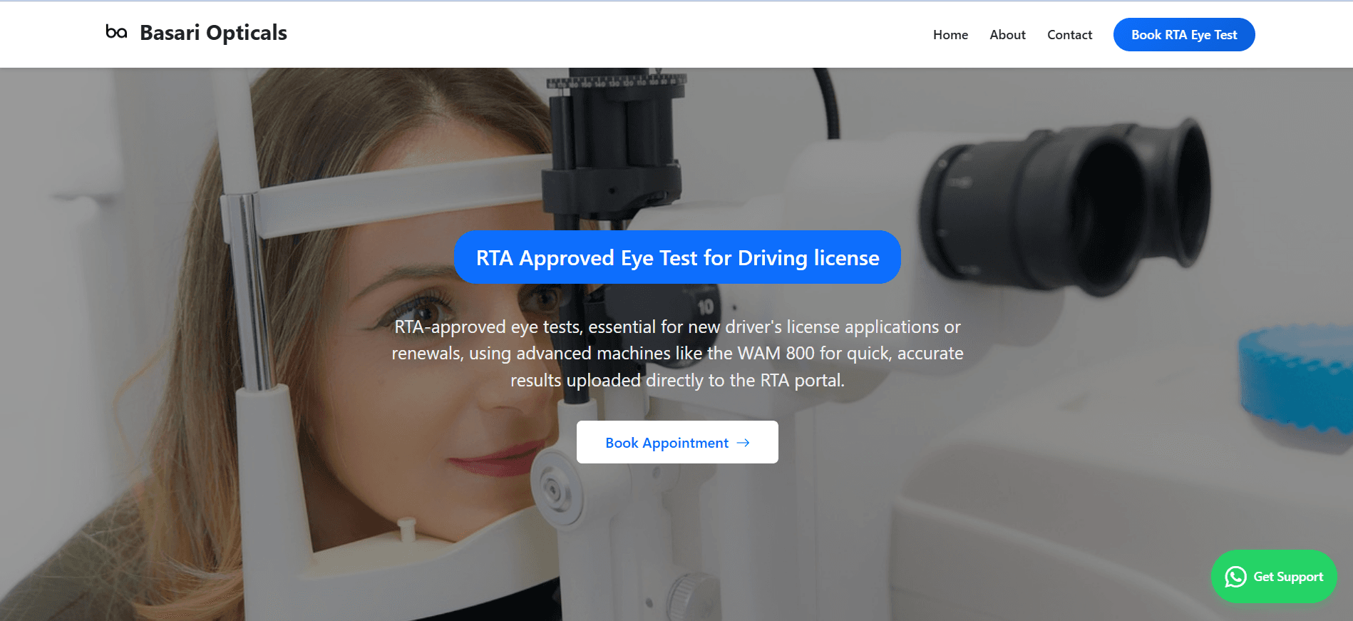 Eye Test Lab Portal
